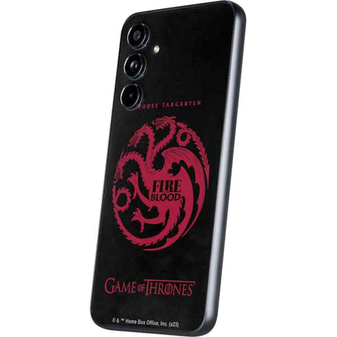 Game of Thrones: House Targaryen Galaxy A54 5G Skin